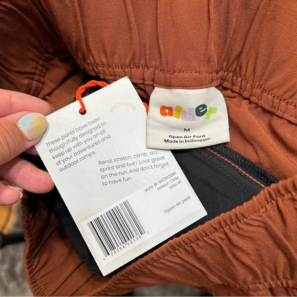 NWT Alder Open Air Pant in Clay - Picture 7 of 8